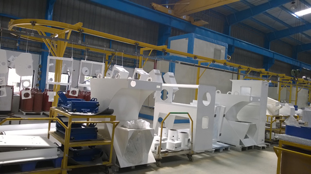 poder coating machine